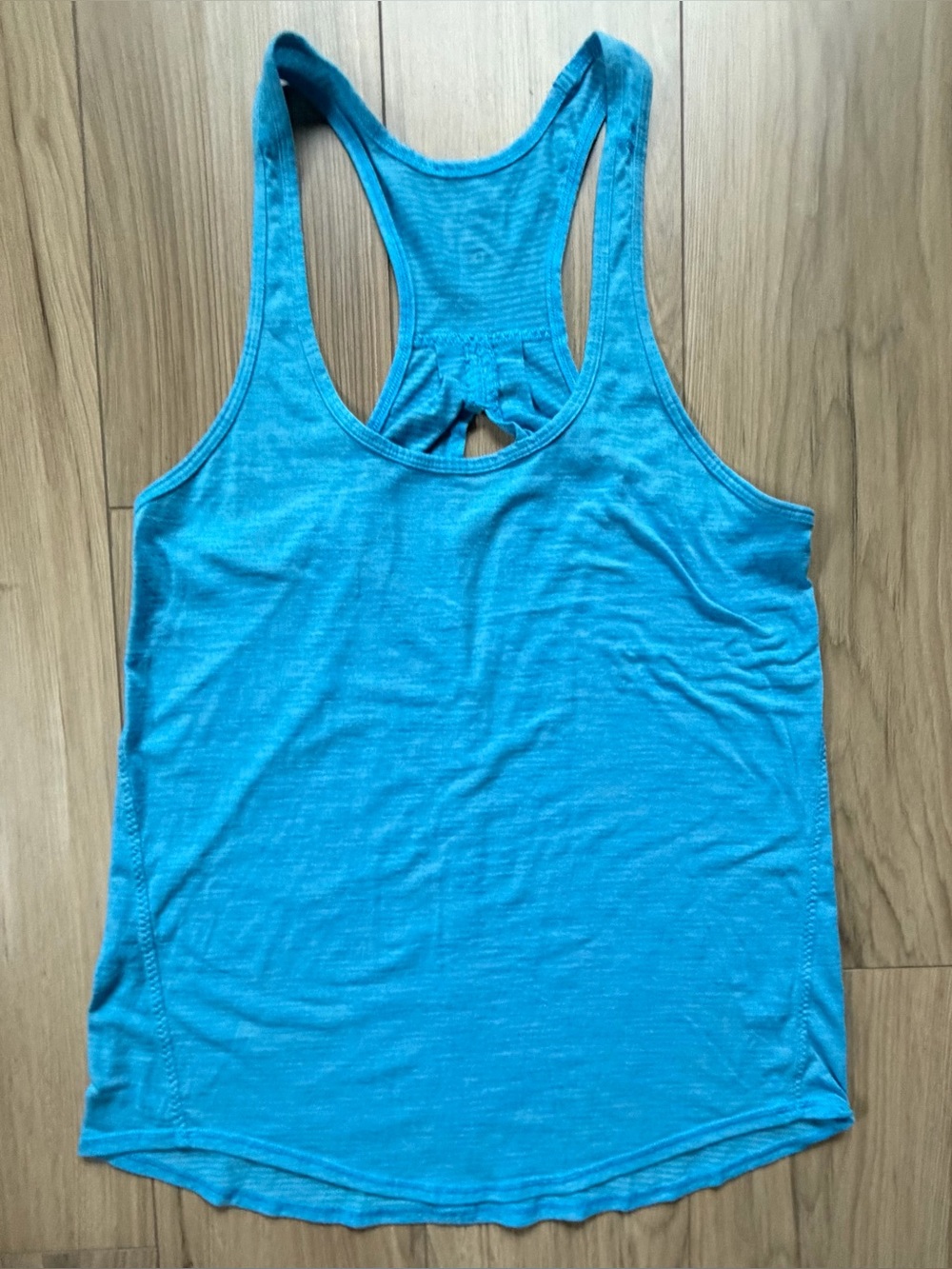Lululemon Teal/Blue Salute to the Sun Athleisure Tank Top 4(?)